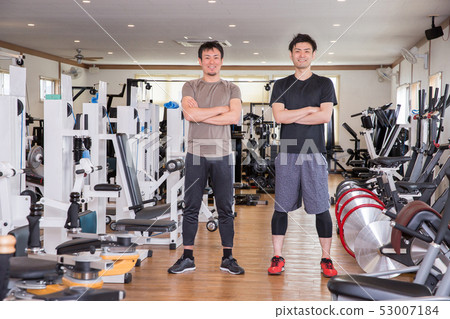 Gym and men Gym and men 53007184