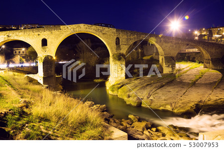 Old bridge by Church of Saint Ignatius Old bridge by Church of Saint Ignatius 53007953