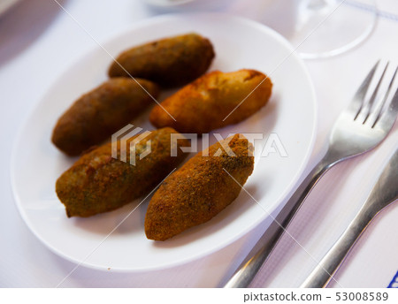 Spanish tapas croquetas caseras Spanish tapas croquetas caseras 53008589