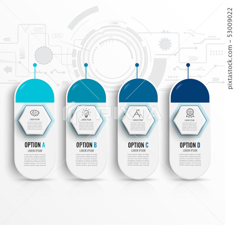 Infographics technology design vector and - Stock Illustration ...
