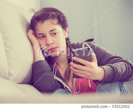 Girl being sad Girl being sad 53012002