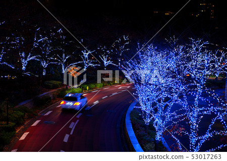 The winter illumination at Tokyo Midtown 2018 53017263