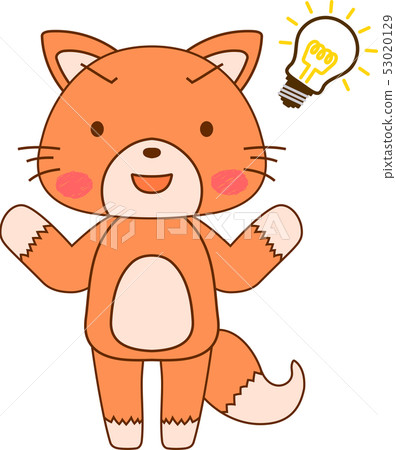 Fox cute whole body mascot facial expression pose reaction Fox cute whole body mascot facial expression pose reaction 53020129