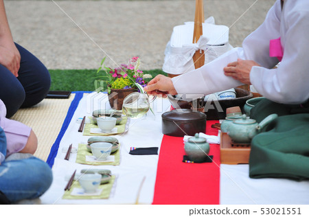 韓國茶飲料的茶道 53021551