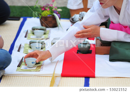 韓國茶飲料的茶道 韓國茶飲料的茶道 53021552