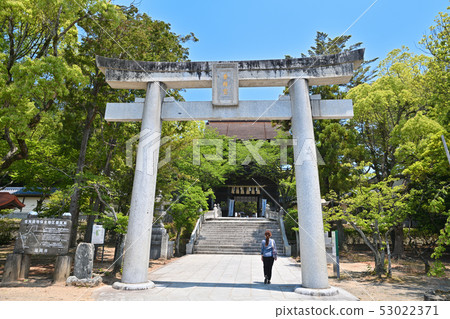 Fukuoka Prefecture Landscape Kashiinomiya Fukuoka Prefecture Landscape Kashiinomiya 53022371