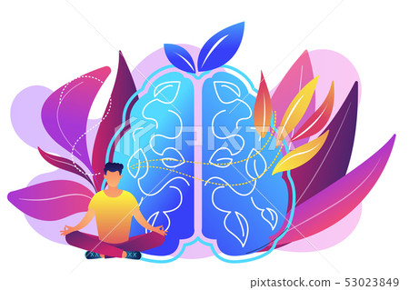 Mindfulness concept vector illustration. 53023849