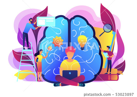 Business intelligence concept vector illustration. 53023897