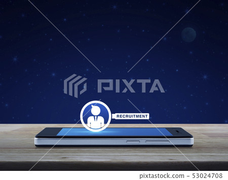 Business recruitment online concept 53024708