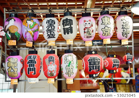 Asakusa Nakamise Street Lanterns 53025045