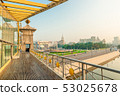 View of the bridge at the Kazan Station in Moscow 53025678