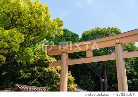 Oji Torii在明治神宮南面的主要神社 Oji Torii在明治神宮南面的主要神社 53026107