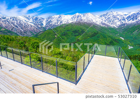 Superb view terrace Hakuba Mountain Harbor [Nagano Prefecture] 53027310