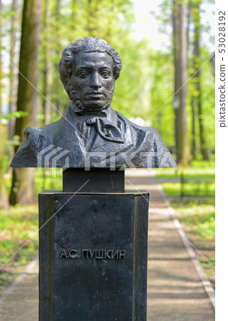 Pushkin the great russian poet bronze bust Pushkin the great russian poet bronze bust 53028192