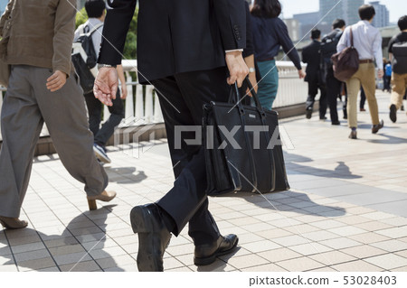 通勤的商人的場景 53028403
