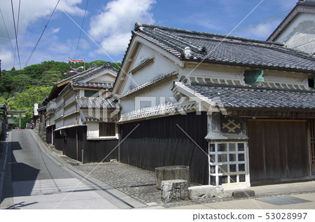 高知縣室戶市:基拉河(5月)的城市景觀 高知縣室戶市:基拉河(5月)的城市景觀 53028997