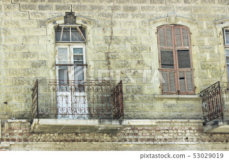 Old house balcony Old house balcony 53029019