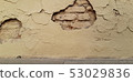old plaster weather aged external wall 53029836