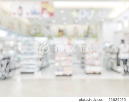 Pharmacy store or drugstore blur background Pharmacy store or drugstore blur background 53029953