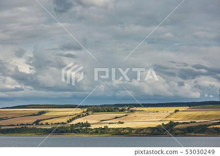 Seascape and landscape of Invergordon in Scotland, Seascape and landscape of Invergordon in Scotland, 53030249