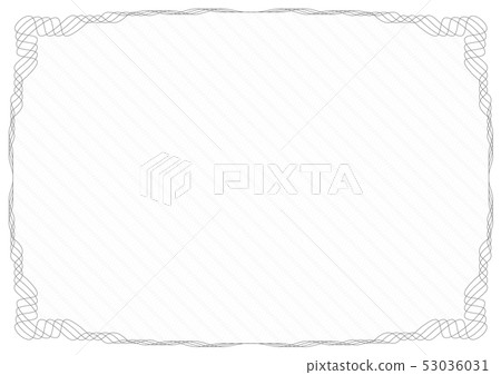 Gray frame (border) with security protective grid Gray frame (border) with security protective grid 53036031