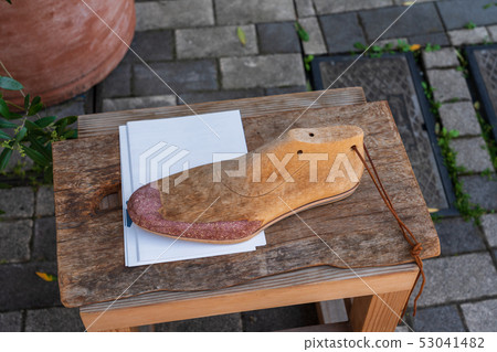 Shoe store storefront Craftman shop Shoe store storefront Craftman shop 53041482