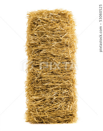 dry haystack isolated dry haystack isolated 53060525