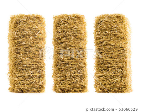 three dry haystack isolated three dry haystack isolated 53060529