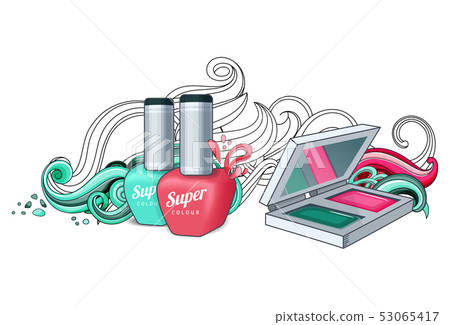 Cosmetics for women. 53065417