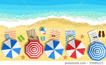 Summer Beach Vacation Sunbed Summer Beach Vacation Sunbed 53080221