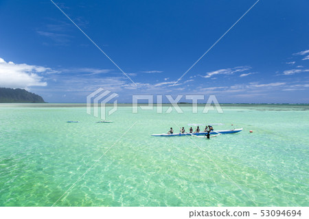 【Hawaii】 Sea of Heaven Sand Bar 【Hawaii】 Sea of Heaven Sand Bar 53094694