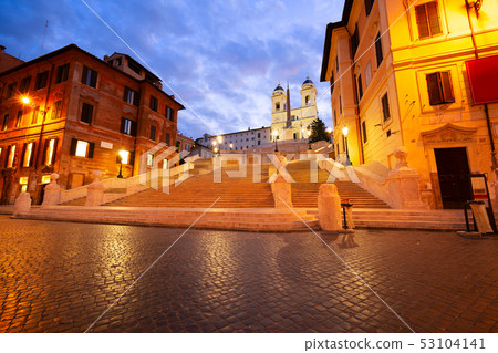 Spanish Steps, Rome, Italy 53104141