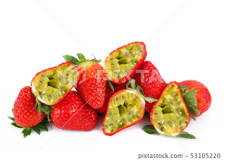 ibrid fruit strawberry-passion fruit 53105220