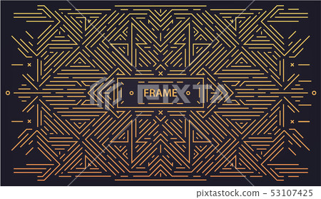 Vector abstract linear geometric background,... - Stock Illustration ...
