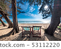 a chair and relaxation in the beach 53112220