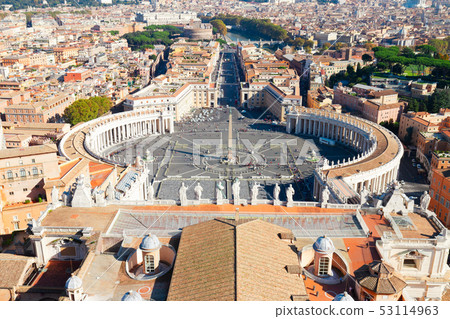 Saint Peter's Square, Vatican, Rome, Italy 53114963