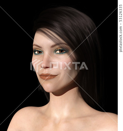 Portrait of a young woman 53126335