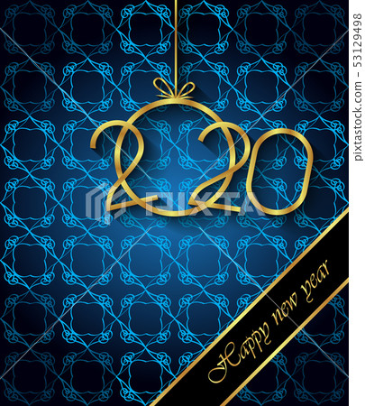 2020 Happy New Year background. 2020 Happy New Year background. 53129498
