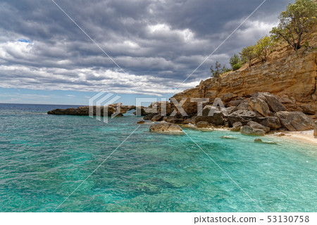 Cala Mariolu beach - Italy - Sardinia Cala Mariolu beach - Italy - Sardinia 53130758