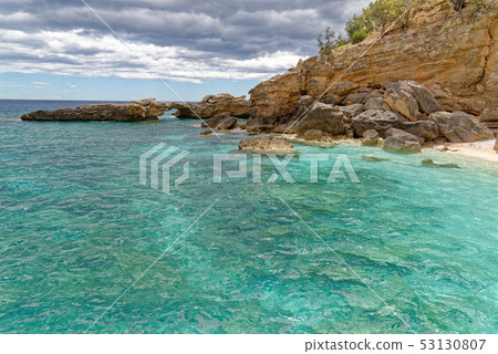Cala Mariolu beach - Italy - Sardinia Cala Mariolu beach - Italy - Sardinia 53130807
