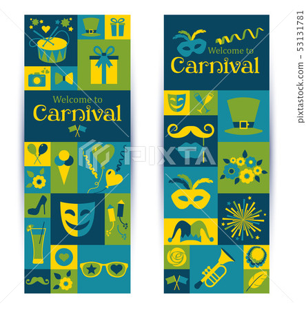 Bright vector carnival banners Bright vector carnival banners 53131781