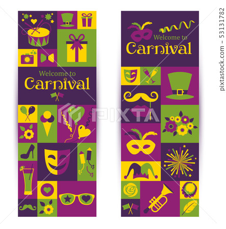 Bright vector carnival banners Bright vector carnival banners 53131782