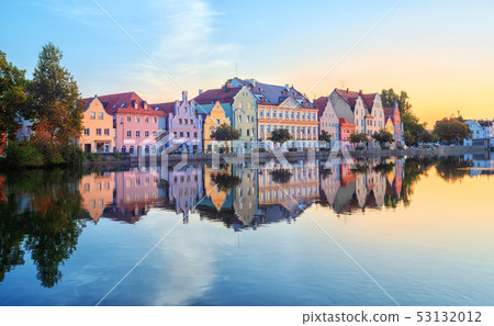Landshut Old Town, Bavaria, Germany 53132012