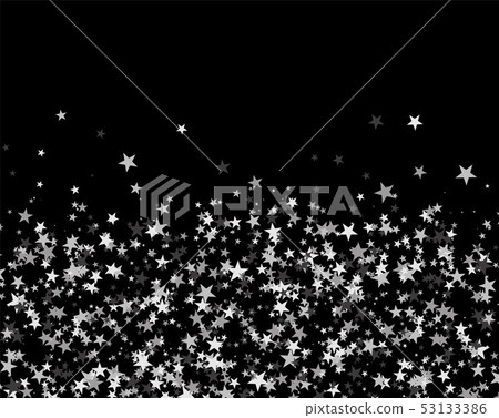 Glitter pattern made of stars 53133386