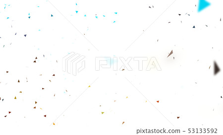 CG particle triangle - Stock Illustration [53133592] - PIXTA