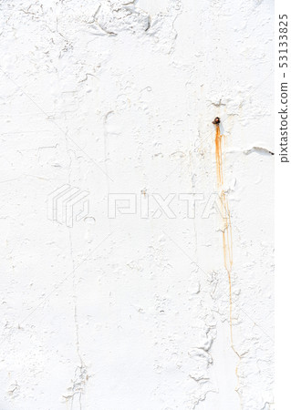 Peeled white paint (concrete wall) 53133825
