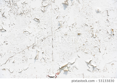 Peeled white paint (concrete wall) Peeled white paint (concrete wall) 53133830