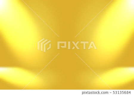 Abstract Luxury Gold yellow gradient studio wall, well use as background,layout,banner and product 53135684