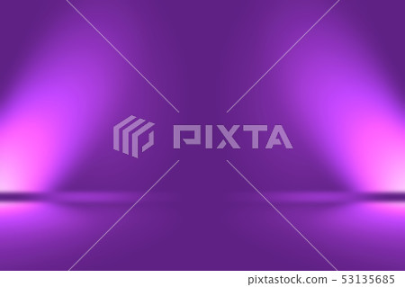 Studio Background Concept - abstract empty light gradient purple studio room background for product. Studio Background Concept - abstract empty light gradient purple studio room background for product. 53135685