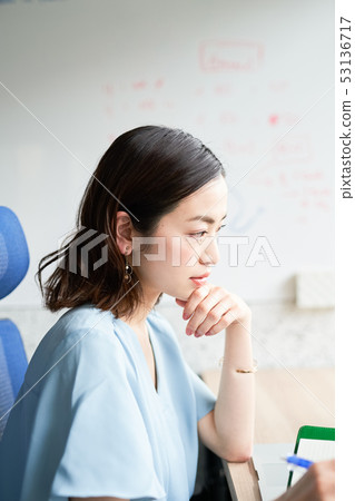 Female business woman 53136717